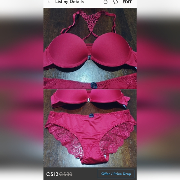 BUNDLE| 36B Bras & MEDIUM Panties | ALL BRAND NEW! - Picture 12 of 15